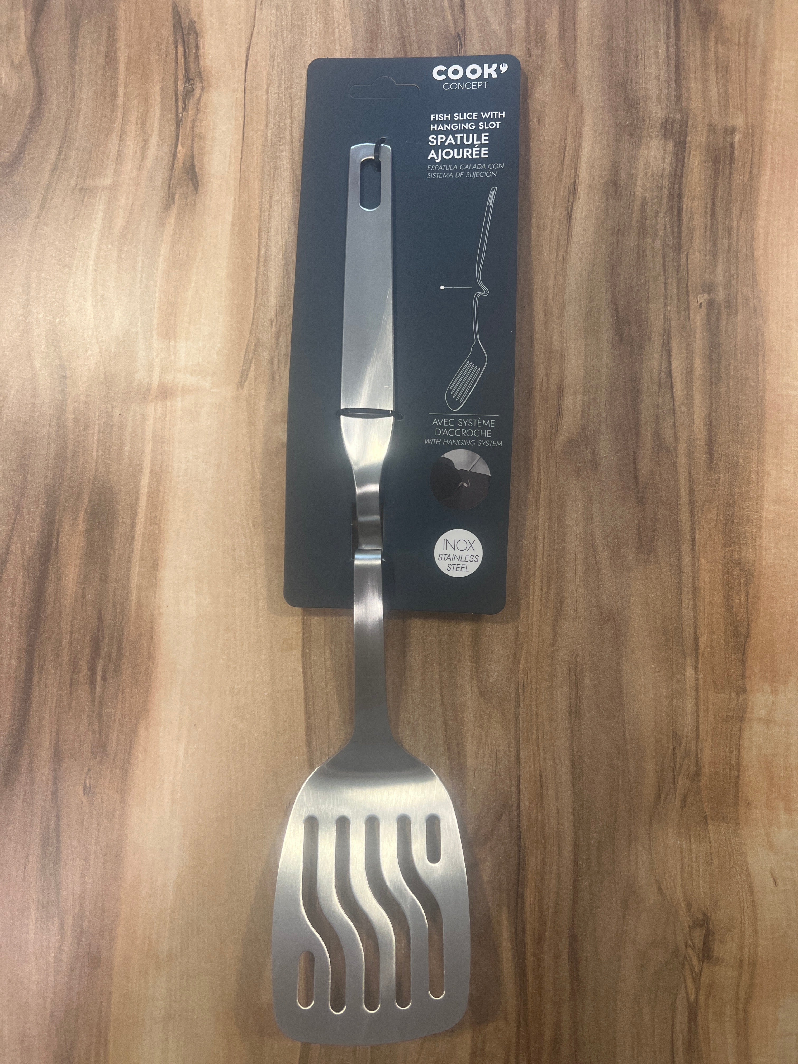 SPATULE AJOURE A ACCROCHER INOX