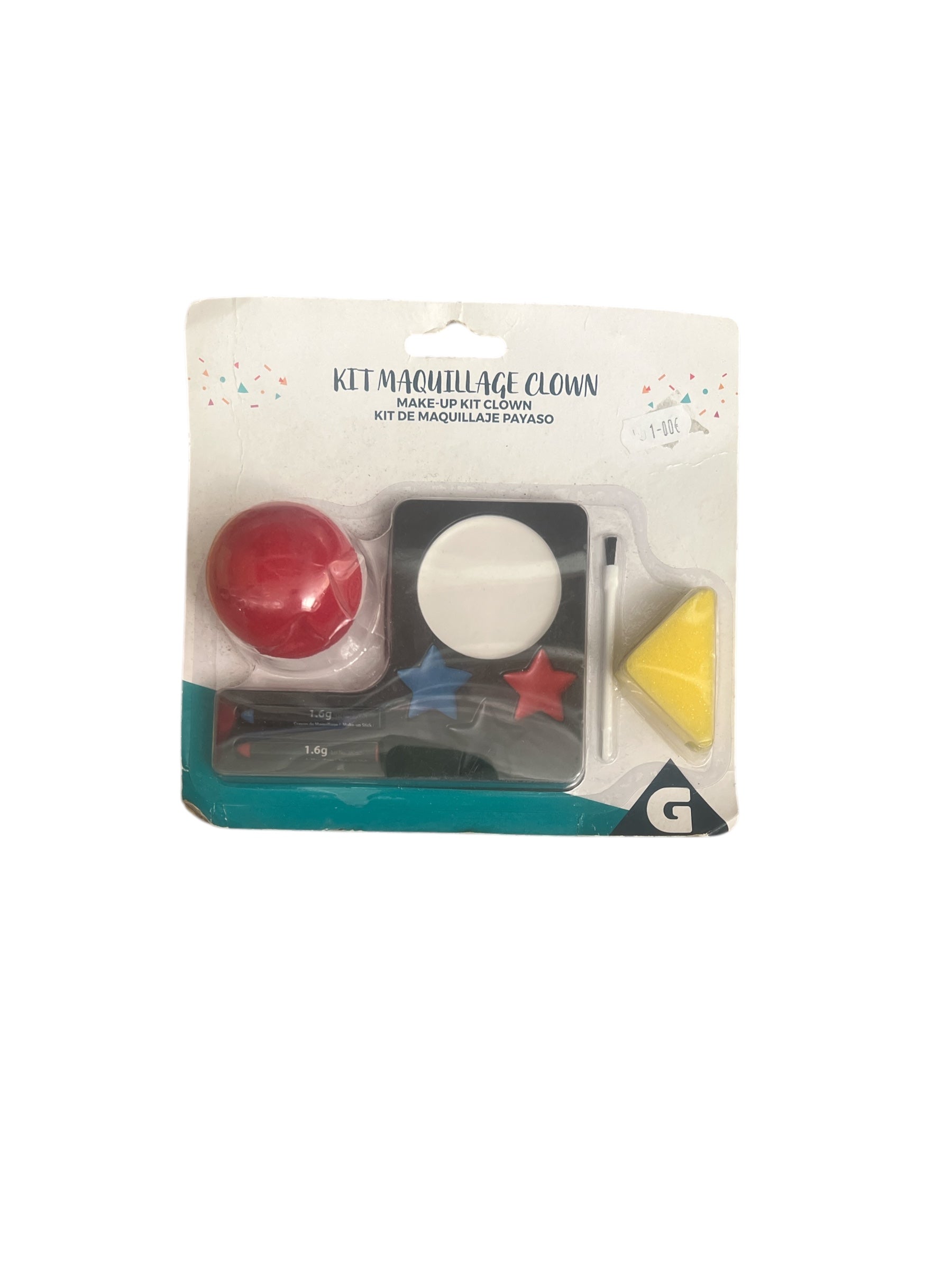 KIT MAQUILLAGE CLOWN